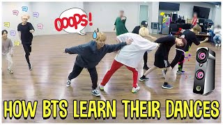 Let's See How BTS Learns Their Choreography