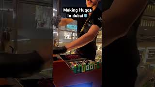 Have you seen this type of huqqa making ?? #dubai #hookah #huqqa #dubaimall #luxury #dubailifestyle