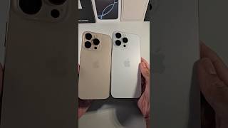 iPhone 16 Pro Max vs iPhone 16 Pro size comparison \u0026 Boot Up Test