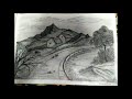 pencil sketch scenery | Art by Simar