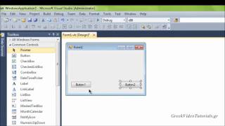 Visual Basic Tutorial 1 - Greek