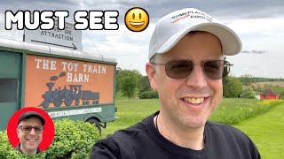 Toy Train Barn, Argyle Wisconsin 😃 Amazing train Layouts \u0026 Cool Model Trains #trainvideo  #trains