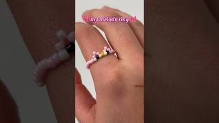 my melody ring 🎀🌸