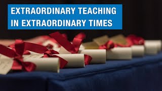 Extraordinary teaching in extraordinary times: Cambridge’s Pilkington Prize awards