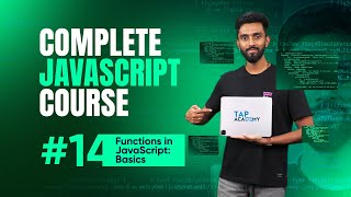 Writing Your First JavaScript Function | Day 14 | Complete JavaScript Course