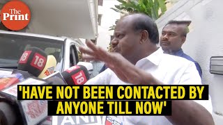 Karnataka Elections: JD(S) leader HD Kumaraswamy says, 'No one has contacted me till now'