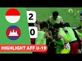 Highlight Timnas Indonesia U-19 Vs Kamboja 2-0 || AFF U-19 BOYS CHAMPIONSHIP #timnas #timnasdays