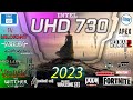 UHD 730 in 15 GAMES |  i5-11400  IGPU test |   | (2023-2024)