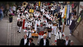 Bergmannsparade zum 5. Thüringer Bergmannstag 2023 in Bleicherode - Glück Auf! Kalikumpel