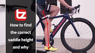 How To Get The Correct Saddle Height | Bike Sizing | Tredz Bikes