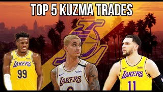 Top 5 Kyle Kuzma Trades the LAKERS Could Make this Offseason! Lakers Trades, Lakers Rumors 2020
