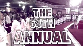 THE GRAND MARCH OF THE 64TH USHERS' SERMON AT WASHINGTON TEMPLE COGIC