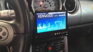 '05 Mini Cooper w/ Kenwood eXcelon KVT-696 Navigation