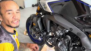 Gold Runway CR4 Installation | Auxiliary Lights | CarScoot | 2024 Yamaha MT09 SP