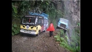 【衝撃】世界にある危険な道路が凄い・・・命を落とすかも・・