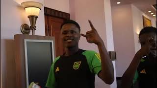 U17 Reggae Boyz in Camp in Guatemala