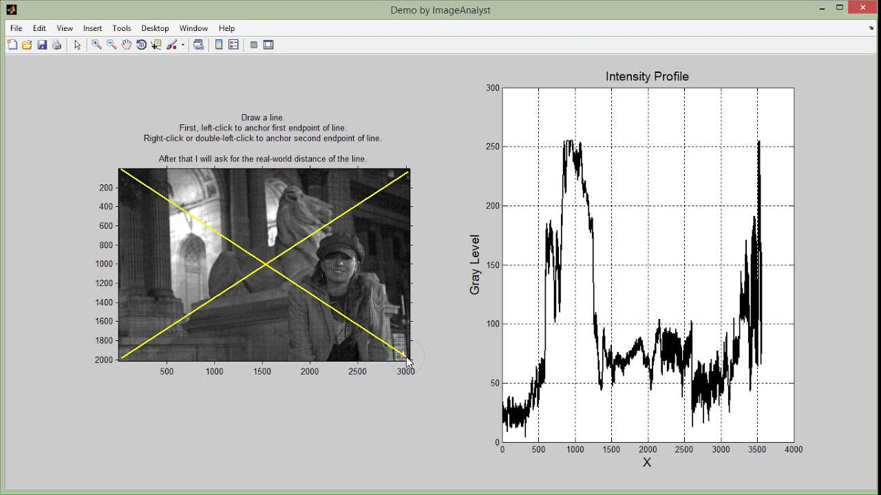 Image Processing To Image Pixel And Color Intensity Find Using Matlab ...