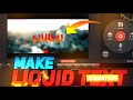 MAKE THIS LIQUID TEXT ANIMATION IN KINEMASTER | JoJo Editz