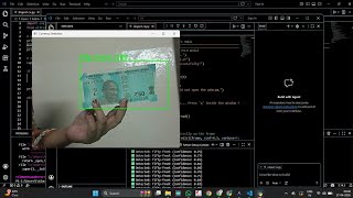 Esp32-Cam currency detection by using python #pythonprogramming
