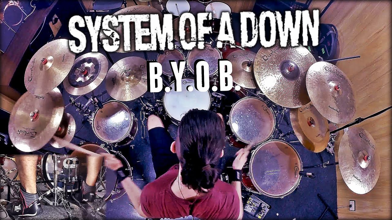 SYSTEM OF A DOWN - BYOB | DRUM COVER | PEDRO TINELLO - YouTube