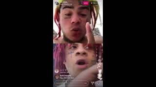 6ix9ine Clowns Trippie Redd About Having No Platinum Songs And That He’s Broke On Instagram Live
