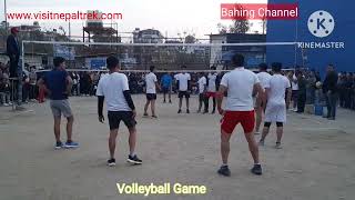 VOLLEYBALL TURNAMENT : BAHING KIRAT YOUTH UNION.