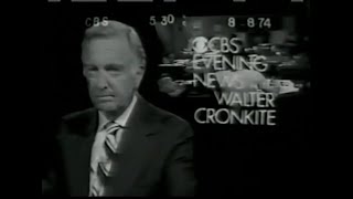 CBS Evening News (August 8th, 1974)