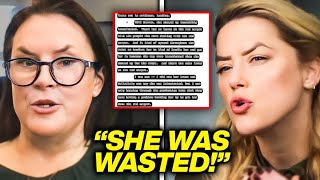 UNSEALED Testimony Exposes Amber For Passing Out Drunk On Red Carpet!
