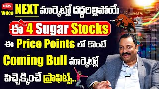 ఈ 4 Sugar Stocks నేను చెప్పే Price Point లో కొంటే కోటీశ్వరులే | Guru Prasad | Stock Market Beginners