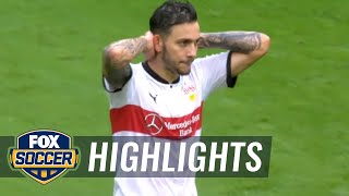 VfB Stuttgart vs. VfL Wolfsburg | 2017-18 Bundesliga Highlights