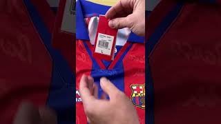 1996/97 Barcelona Home Retro Jersey Ronaldo 9 #soccerjerseys #footballjersey