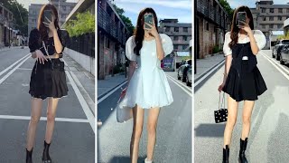 NHỮNG SET VÁY SIÊU NỮ TÍNH HOT TREND | DOUYIN TIKTOK TRUNG