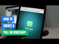 How To Create a Poll in WhatsApp | Step-by-Step Tutorial