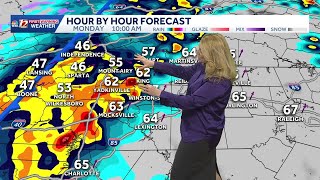 Severe storms likely in North Carolina, March 14 update: Sunday evening severe risk and Monday se...