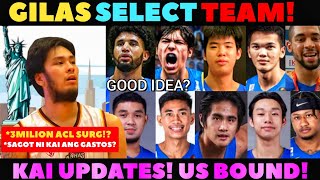 GILAS TEAM SELECT! NAPAKALAKAS DIN SANA MAGKARON! |KAI SOTTO LILIPAD sa US!BIG MONEY ÄCL SAGOT NINO?