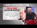Paul O'sullivan's arrest discussion