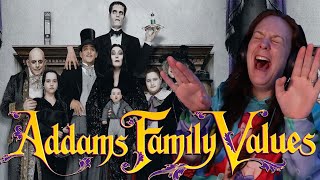 is ADDAMS FAMILY VALUES funnier?? * FIRST TIME WATCHING * reaction & commentary