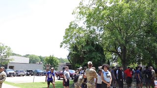 Newport News High School Students visit the 128th Aviation Brigade