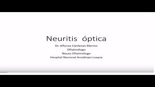 NEURITIS ÓPTICA