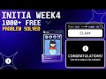 URGENT!! WEEK 4 Initia Testnet Problem Solved | Claim All Badges Last week