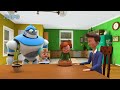 daniel s dino toy trouble 🦖 arpo the robot funny kids cartoons moonbug kids