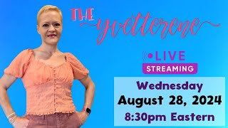 LIVESTREAM 2024-08-28  |  I'm Going to Sew!  Come chat!