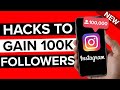 The FASTEST Way To Reach 100k Followers on Instagram (HACKS To Get Followers on Instagram)