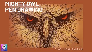 Mighty Owl | Kuthivara Series | Time Lapse Random