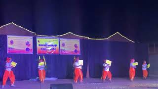 Saanvi Reddy B performance on the occasion of Kannada Rajyotsava at JVM, Club Vidyanagar