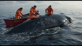 Cleaning the Back of a Giant Whale! The Team's Challenging Challenge 💦