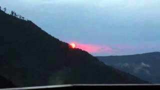 Beautiful sunset - at.HAKONE GINYU