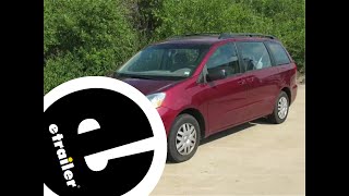 etrailer | Setting up the Curt Trailer Hitch Receiver on your 2007 Toyota Sienna