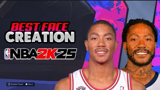 *BEST* DERRICK ROSE NBA 2K25 FACE CREATION! HOW TO MAKE PRIME \u0026 CURRENT DROSE ON NBA 2K25!