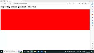 CSS repeating-linear-gradient() Function